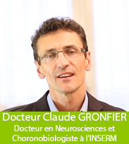Claude GRONFIER docteur en neurosciences et chronobiologiste à l'inserm